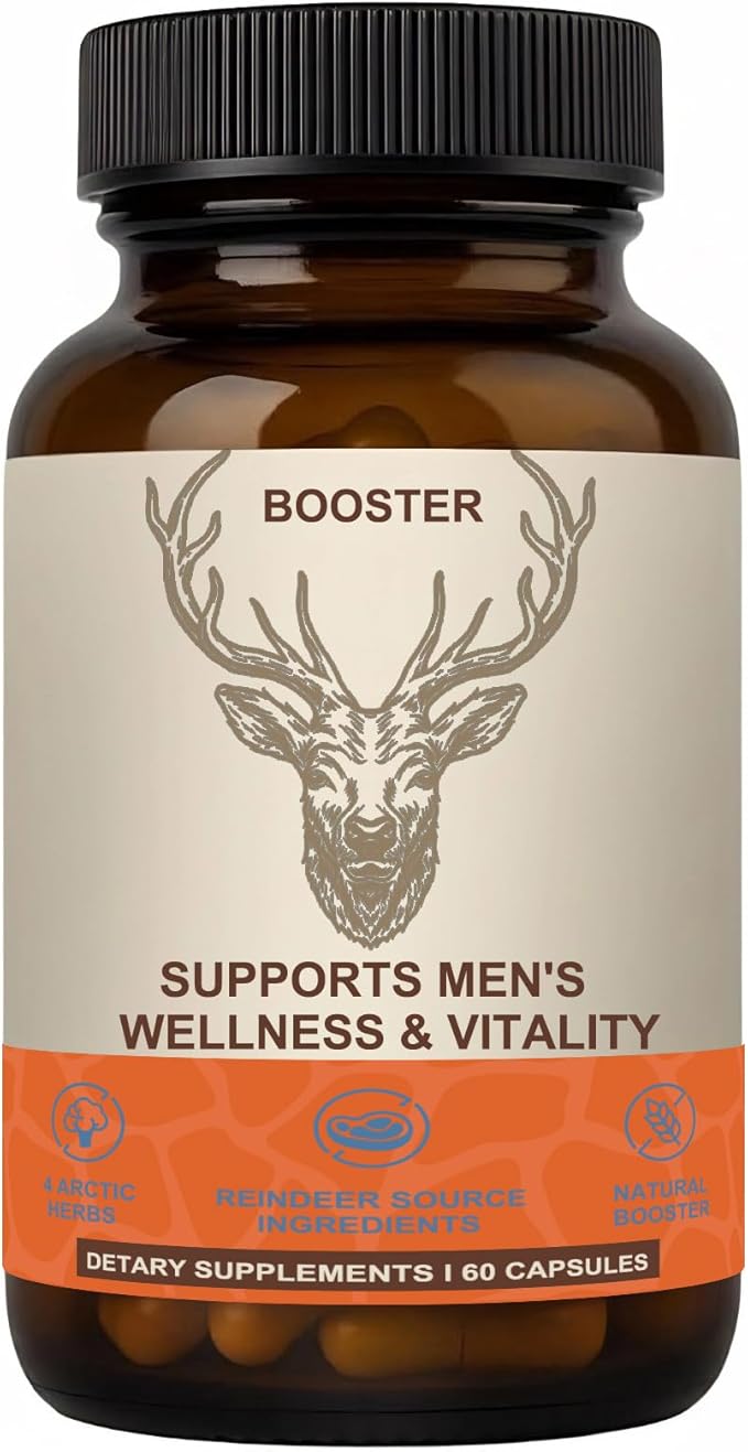 Men’s Vitality Supplement – Arctic Herbal & Reindeer Nutrient Blend – Daily by Unknown