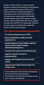 NaturalPQQ - Cellular Energy for The Active Lifestyle - 20mg PQQ, Mitochondrial - Image 4