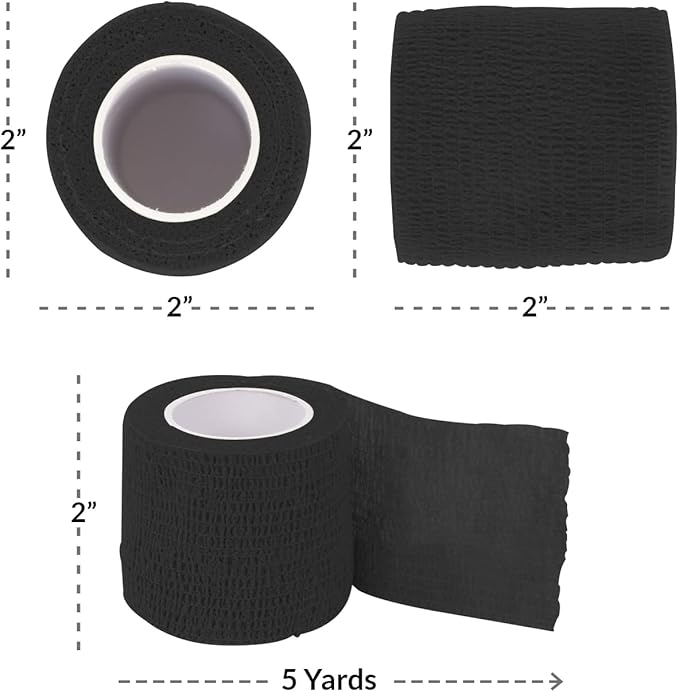 Ever Ready First Aid Self Adherent Cohesive Wrap Bandages, 2” x 5 Yards - Image 4