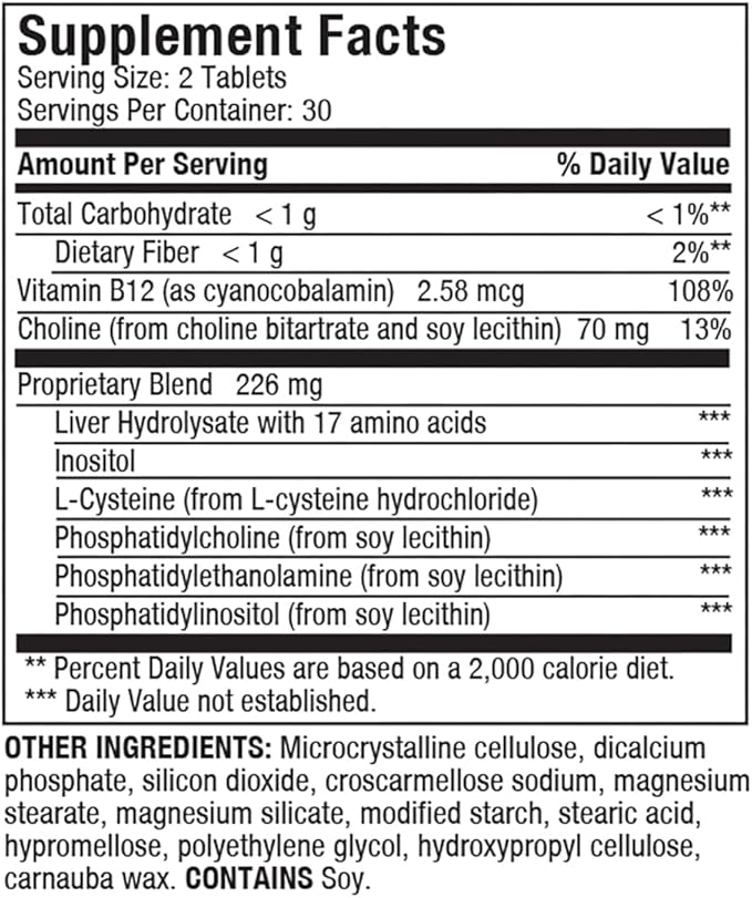 Liverite Liver Aid 60 Tablets, Supports Healthy Liver Function, Physical Energy - Image 2