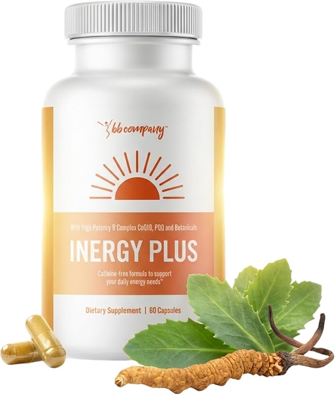 InergyPLUS | Energy Vitamins for Women, Natural Energy Supplements for Focus | by BBCompany