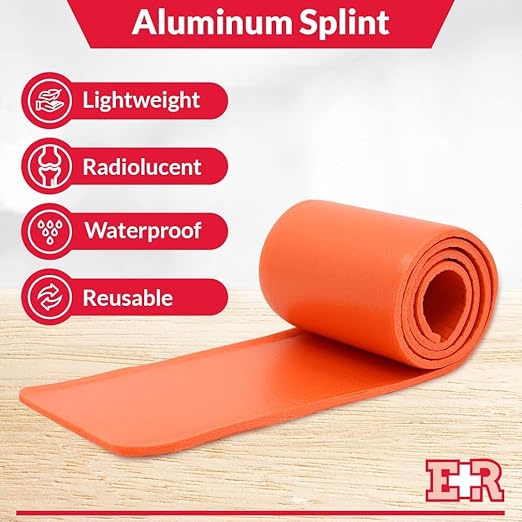 Ever Ready First Aid Universal Aluminum Splint, 36 Inch Rolled, 5 Ounce - Image 6