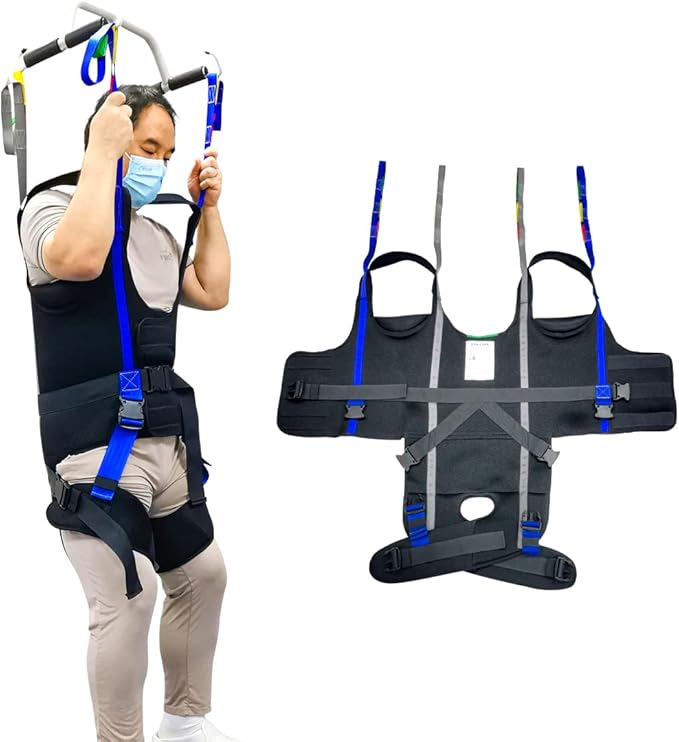 Patient Lift Walking Sling, Pelvic Padded 500lbs Safety Loading Weight by Ehucon