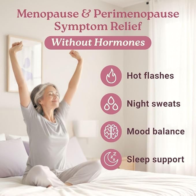 Swiss Activa+ Total Menopause Support – Hormone Balance, Hot Flash Relief - Image 2