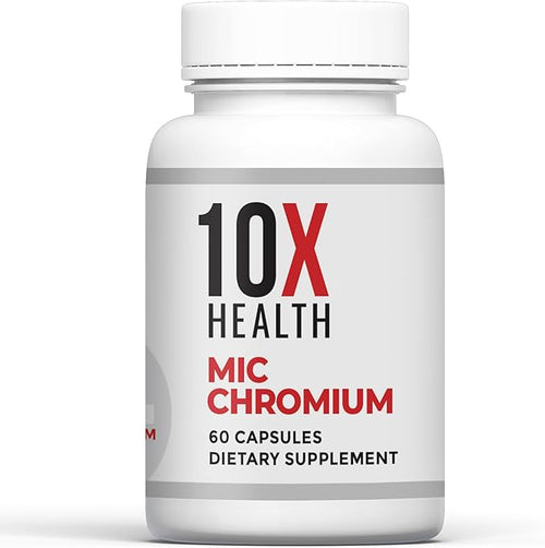 10X Health MIC Chromium Supplements by 10XHealthSystem