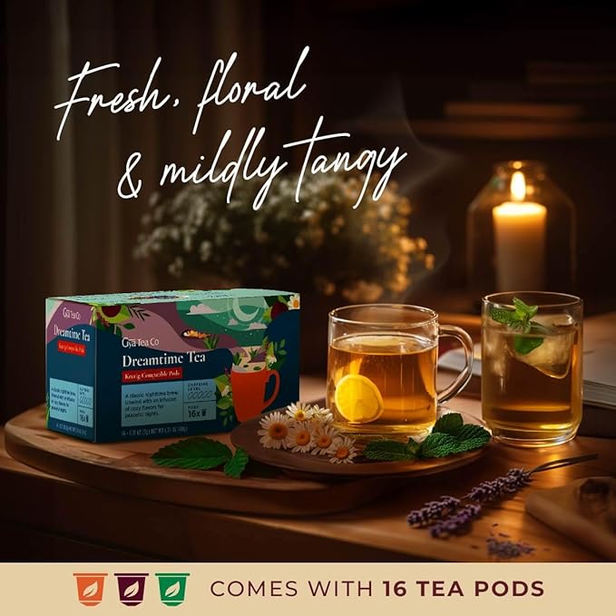 Gya Tea Co Dreamtime Herbal Tea Pod- Decaf Wellness Tea - Image 2