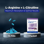 L-ARGININE PRO Supplement Powder | 30 Packets Single Serve Travel Size | 5 - Image 5