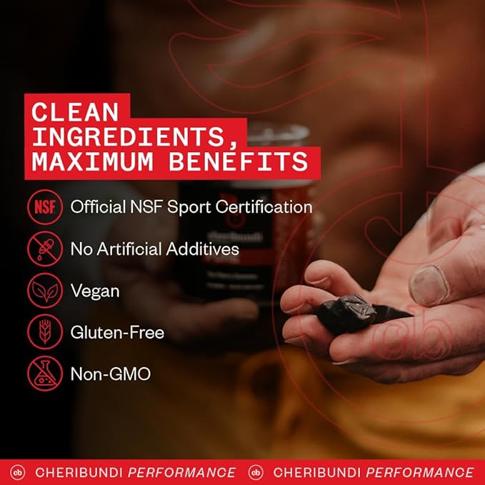 Cheribundi Tart Cherry Gummies Pure | Performance - Image 3