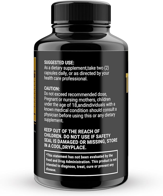 Himiyer Men’s Daily Wellness Capsules – Botanical & Amino Acid Supplement – 60 - Image 4