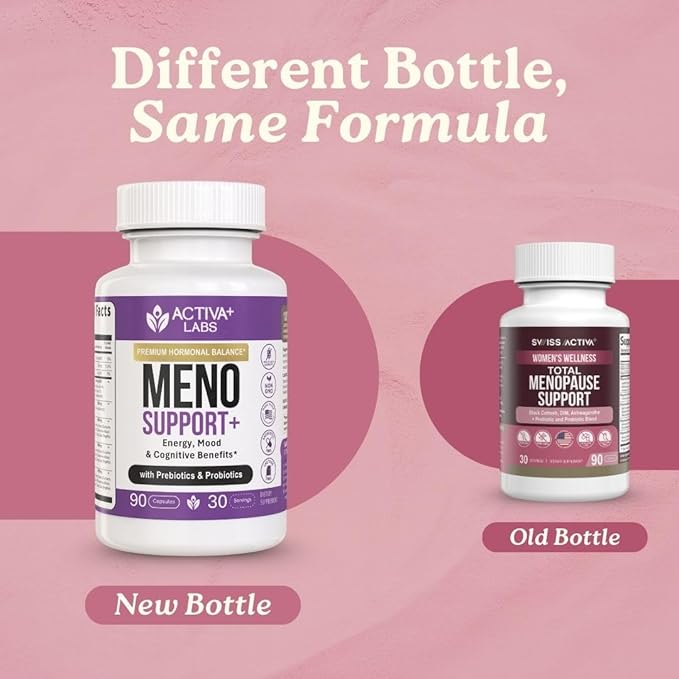 Swiss Activa+ Labs Total Menopause Support – Hormone Balance, Hot Flash Relief - Image 7