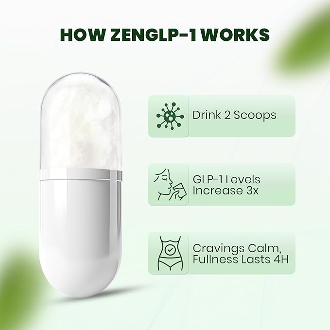 50-in-1 GLP-1 Supplement with Akkermansia & Vitamin B, GLP Support, Hunger & - Image 3