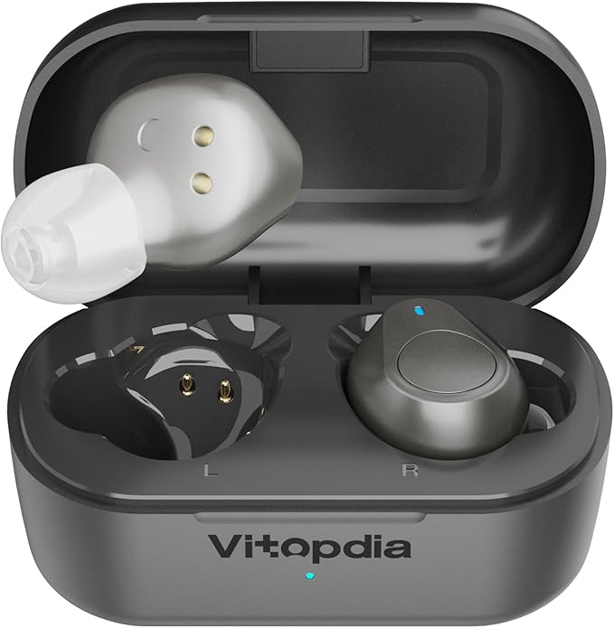 Rechargeable In-the-Ear OTC Hearing Aids by Vitopdia