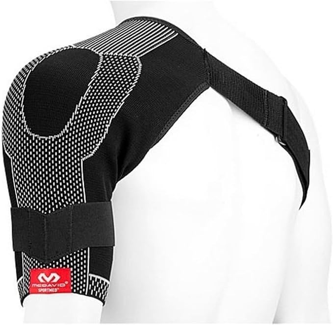 McDavid Adult 4-Way Elastic Shoulder Wrap - Image 2