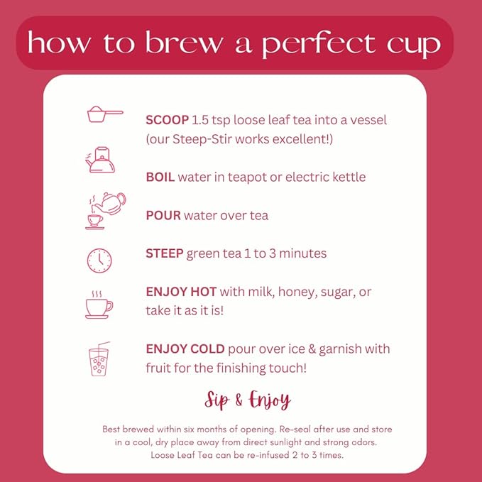 Harmony N More, be fine | Zen Berry Oolong Tea | Premium Loose Leaf Tea | - Image 3