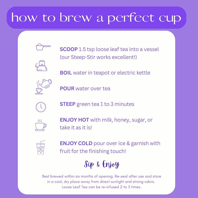 Harmony N More, be calm | Organic Lavender Rooibos Herbal Loose-Leaf Tea | - Image 3