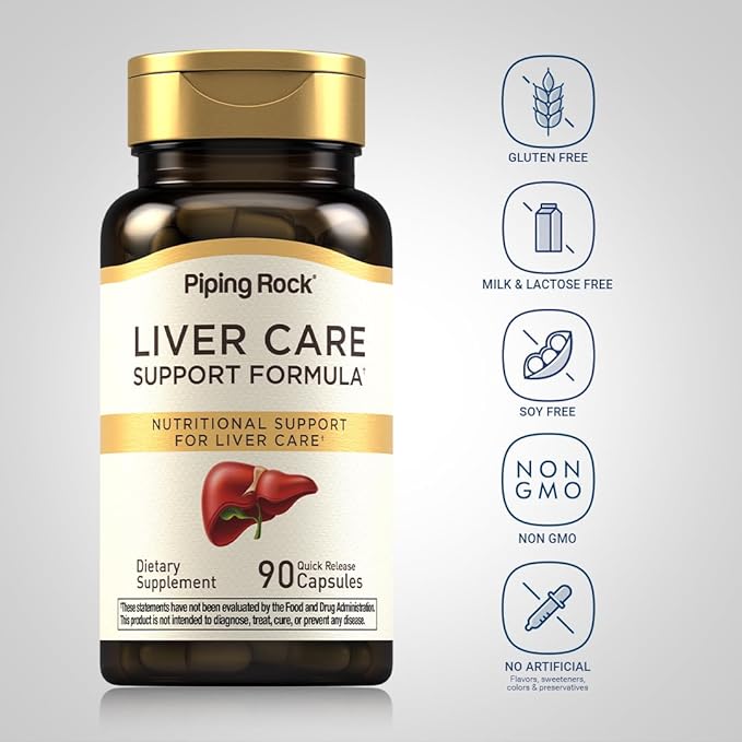 Piping Rock Liver Cleanse Complex | 90 Capsules | Liver Care Support Formula | - Image 3
