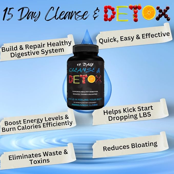 Research Labs 15 Day Colon Cleanse & Detox - Image 2