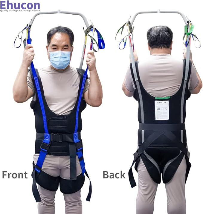 Patient Lift Walking Sling, Pelvic Padded 500lbs Safety Loading Weight - Image 4