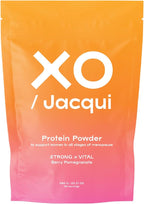 Organic & Vegan Protein Powder for Women Pomegranate Berry – Delicious Protein by XOJacqui
