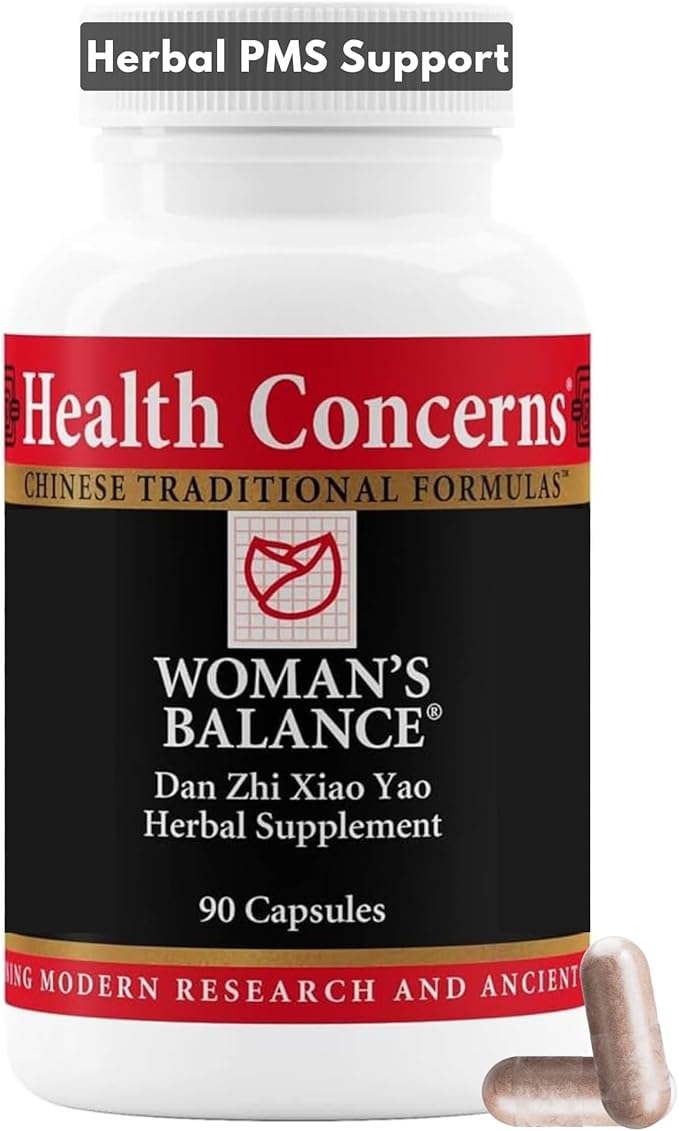 Health Concerns Woman's Balance – Herbal PMS Support Supplement by HealthConcerns