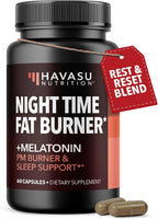 Night Time Fat Burner Capsules for Men and Women by HavasuNutrition