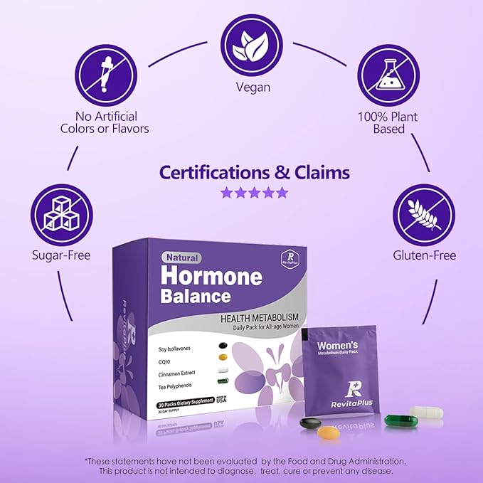 Natural Hormone Balance for Women, Menopause Supplements for Women - Image 5