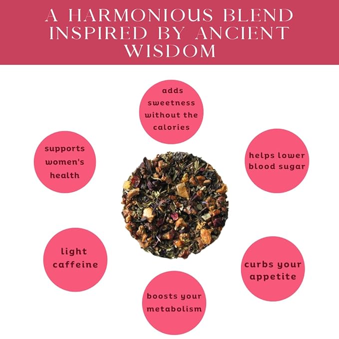 Harmony N More, be fine | Zen Berry Oolong Tea | Premium Loose Leaf Tea | - Image 4
