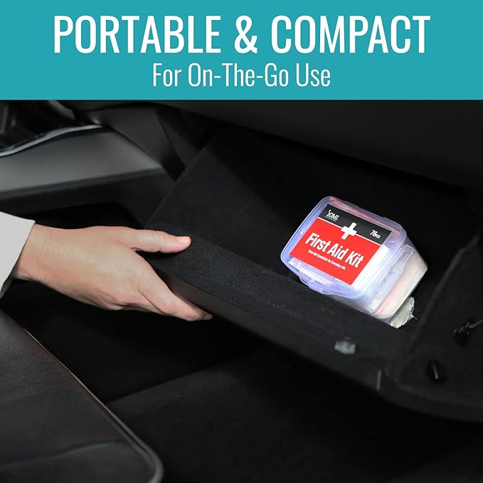 DMI 76-Piece First-Aid Kit, Portable All-Purpose Use - Image 5