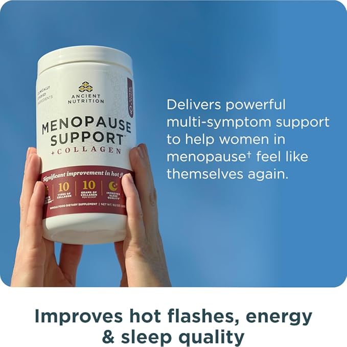 Ancient Nutrition Menopause Support + Collagen Powder, Hydrolyzed Collagen - Image 4