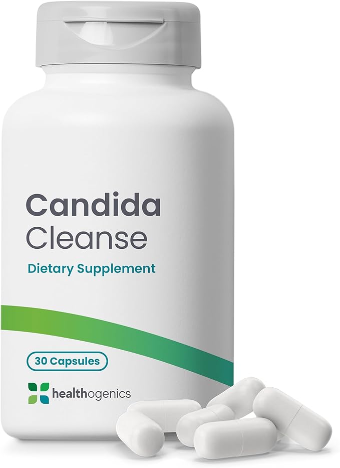 Candida Cleanse Supplement – Gut Balance & Digestive Support by Healthogenics