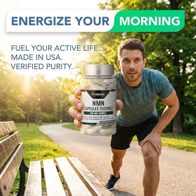 Probase Nutrition Longevity Pure NMN Capsules 60 Count - Image 4