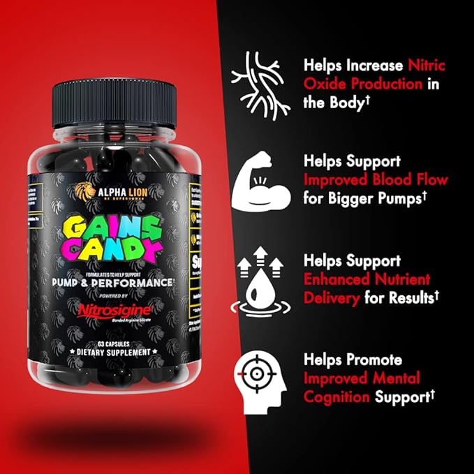 ALPHA LION Gains Candy, Supplement Pills - Image 4