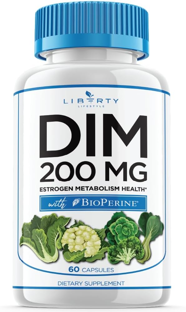 DIM Supplement 200mg by Liberty+Lifestyle