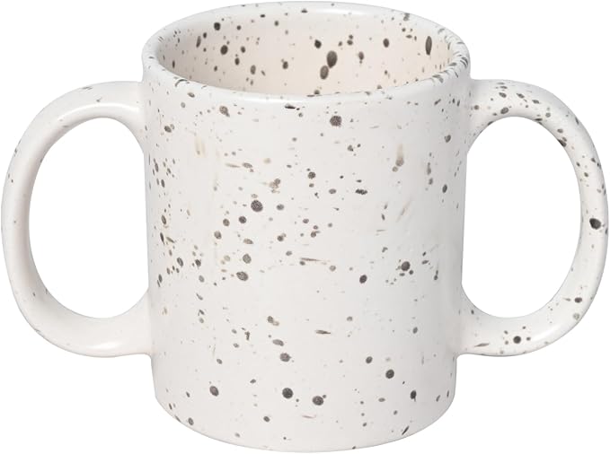 HealthGoodsIn Dual Handle Mug to Aid Tremors, 11.83 US Fl. Oz. by HealthGoodsIn