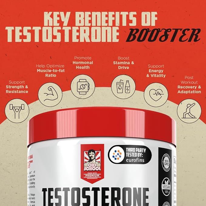 Old School Labs Testosterone Supplement - Image 2