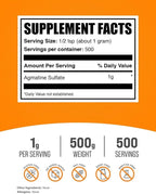 BulkSupplements.com Agmatine Sulfate Powder - Image 2