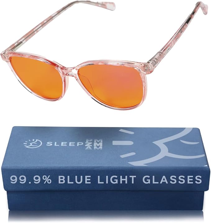 100% Blue Light Blocking Glasses by SleepZM