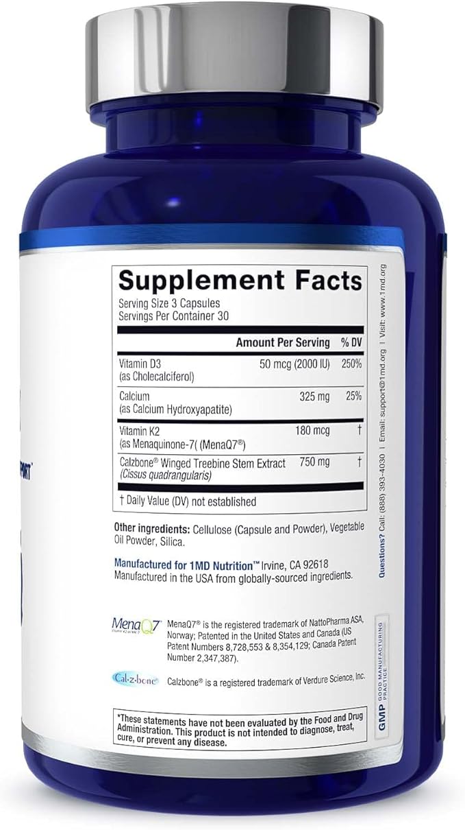 1MD Nutrition OsteoMD for Comprehensive Bone Support | - Image 7