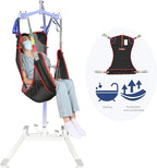 Universal Full Body Patient Lift Sling, Mesh Fabric Patient Sling Transfer and by EZAssistive