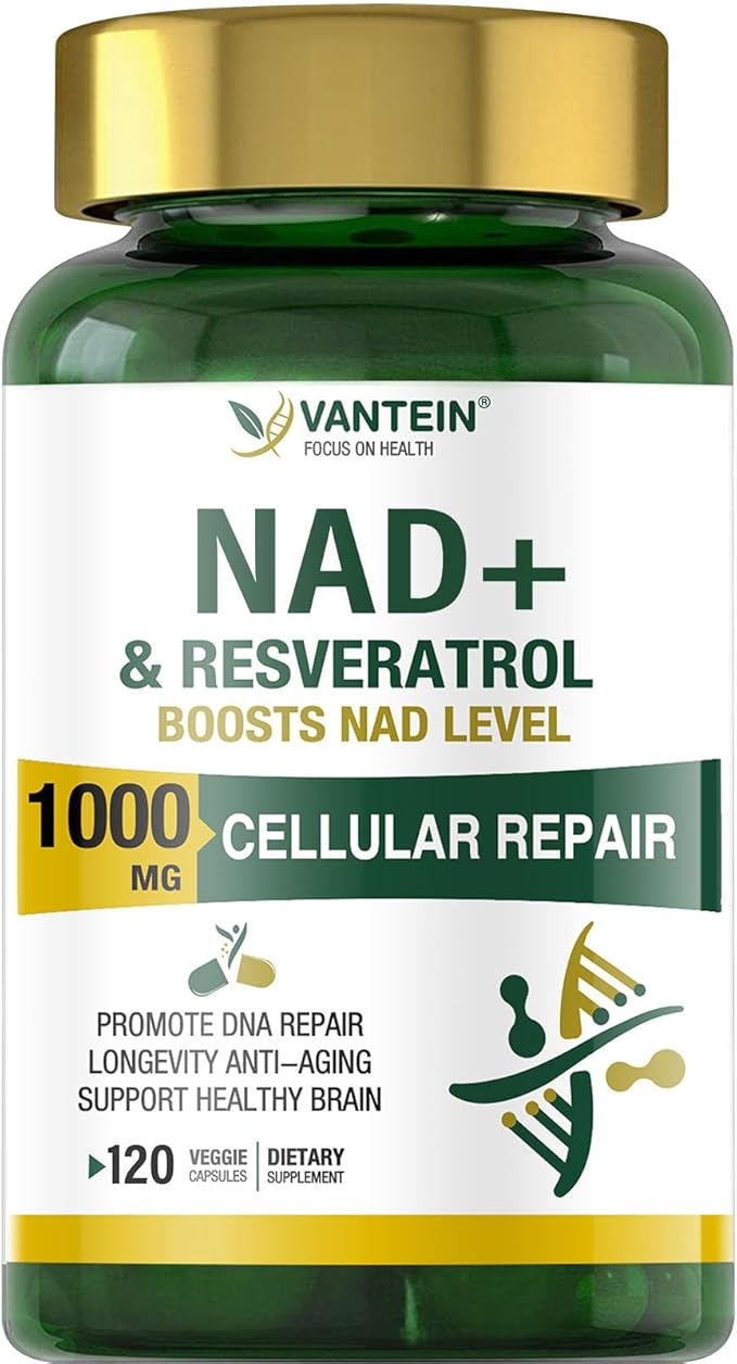 NAD+ & Resveratrol Supplement by TEATTY