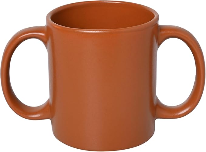 HealthGoodsIn Dual Handle Mug to Aid Tremors, 11.83 US Fl. Oz. by HealthGoodsIn
