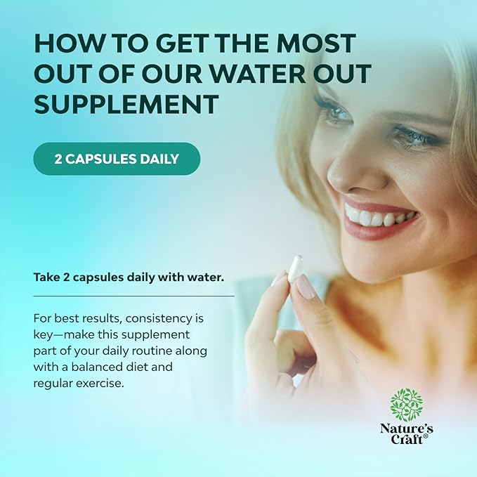 Water Away Supplement for Fast Bloating and Swelling Relief Pure Natural - Image 4
