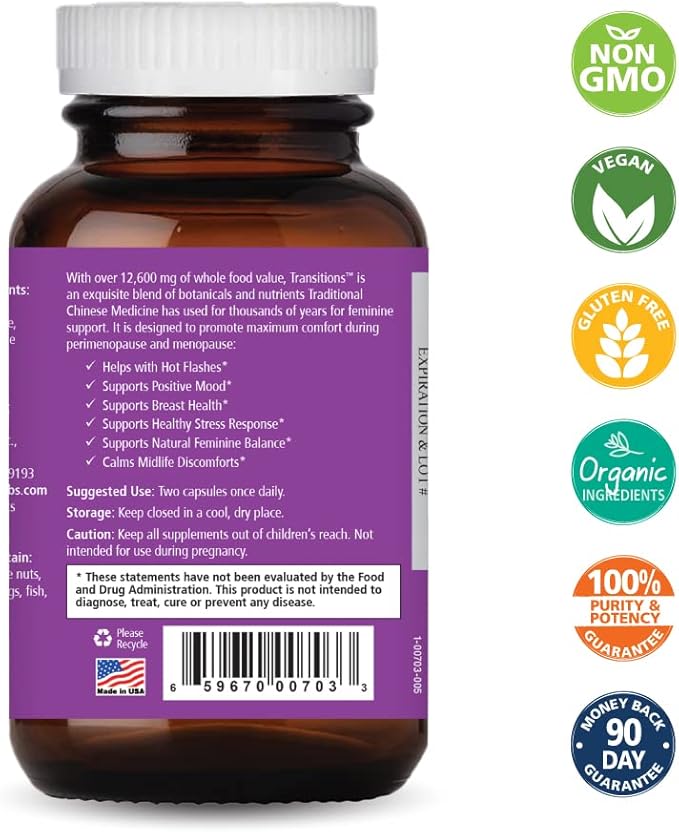 Pure Essence Labs Transitions Vitamins - Image 2