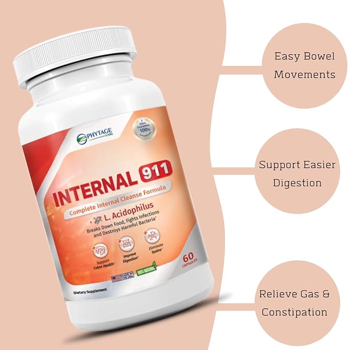 Internal 911 Colon Cleanse Detox Supplement - Image 4