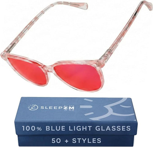 100% Blue Light Blocking Glasses by SleepZM