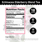 Buddha Teas - Organic Echinacea Elderberry Blend - Herbal Tea - - Image 2