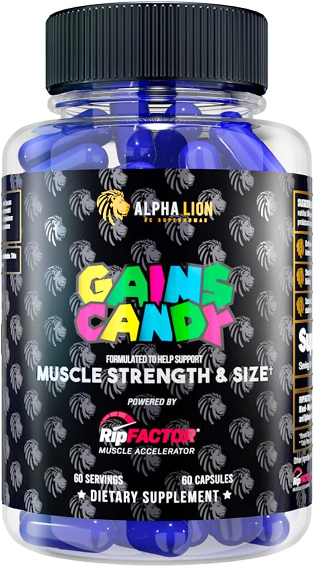 ALPHA LION Gains Candy, Supplement Pills by AlphaLion
