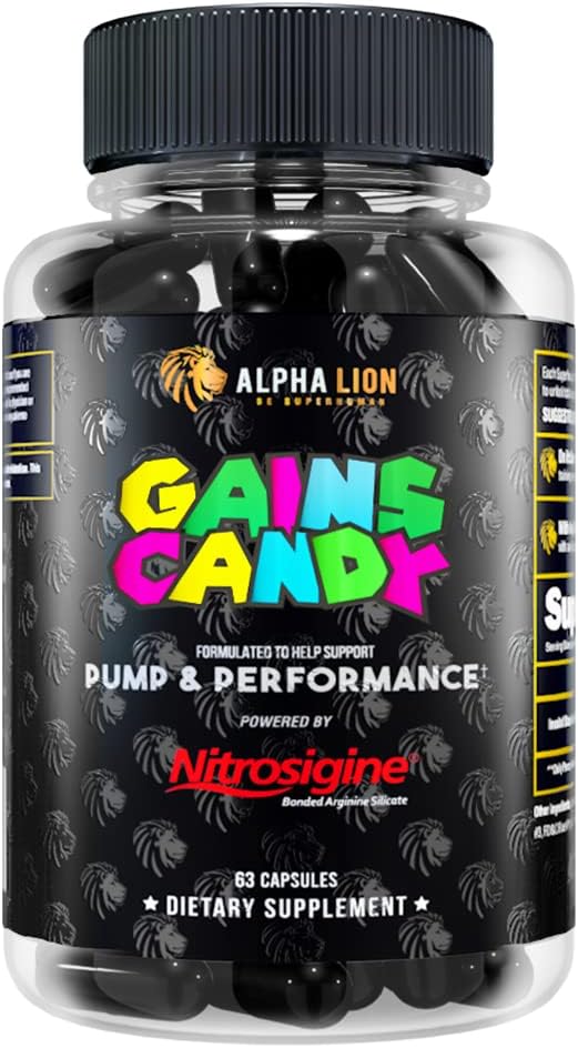 ALPHA LION Gains Candy, Supplement Pills by AlphaLion