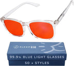 100% Blue Light Blocking Glasses by SleepZM