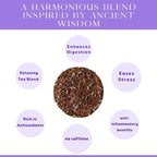 Harmony N More, be calm | Organic Lavender Rooibos Herbal Loose-Leaf Tea | - Image 4